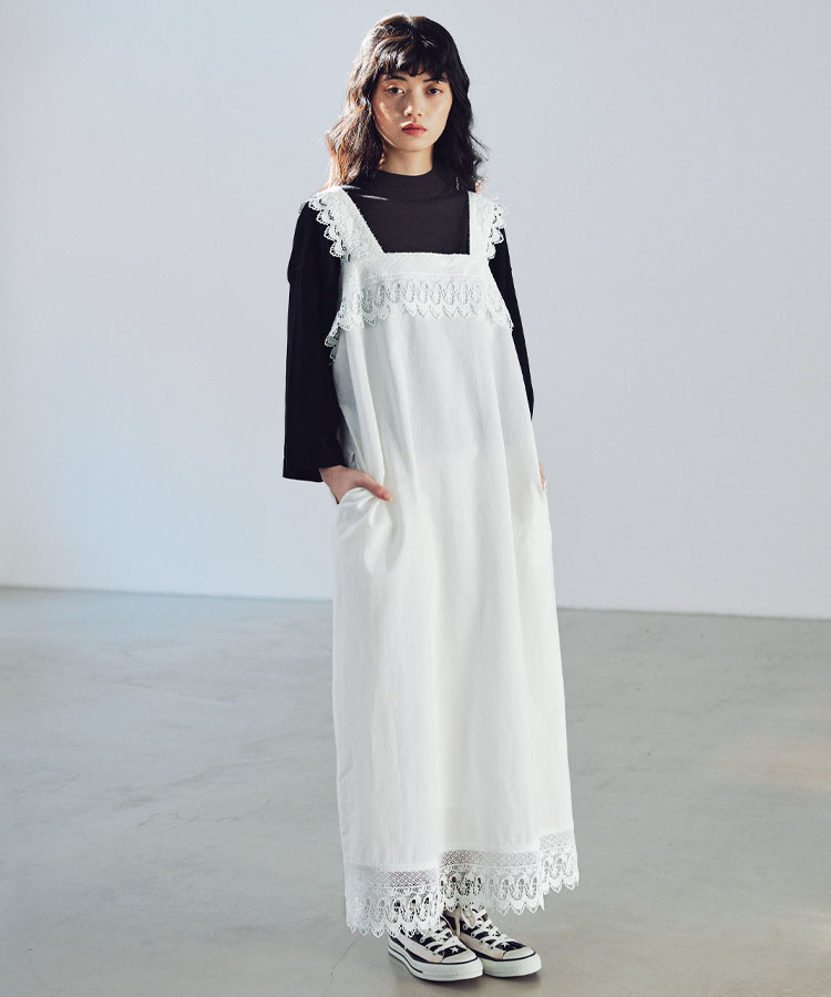 Boutique888さんコラボ　レース遣いワンピ