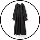 CAFTAN DRESS ブラック