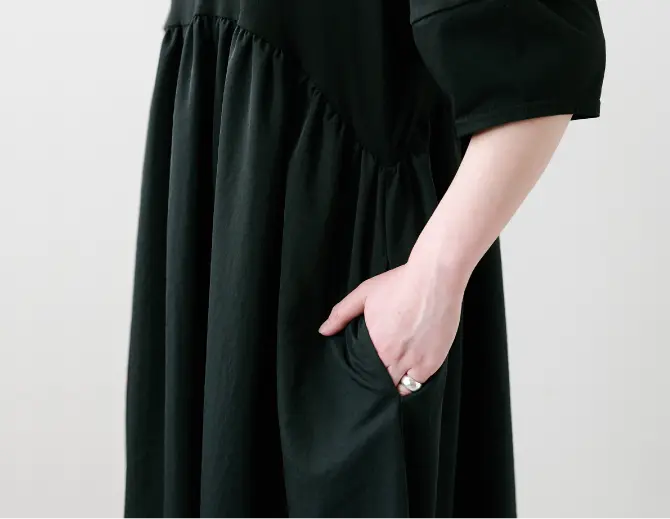 SCALLOPED DOCKING DRESS