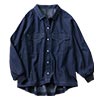 コットン１００％軽やかシャツジャケット ¥6,490