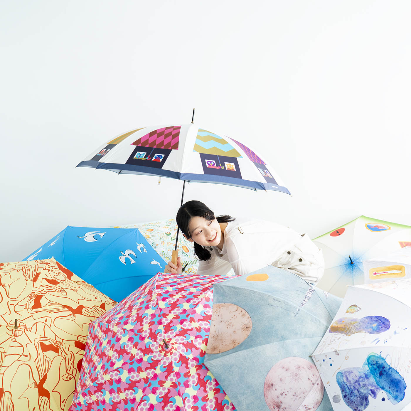 
雨晴兼用アートなアンブレラ。
