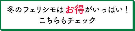 冬のフェリシモはお得がいっぱい！こちらもチェック