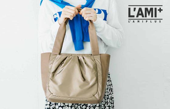 いっしょ買い：お出かけサイズのＴトート