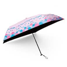 シモジマコラボ 軽量晴雨兼用折りたたみ傘〈シモジマトレイン〉