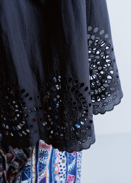 SHIRRING DRESS