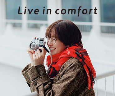 Live in comfort　NewArrival