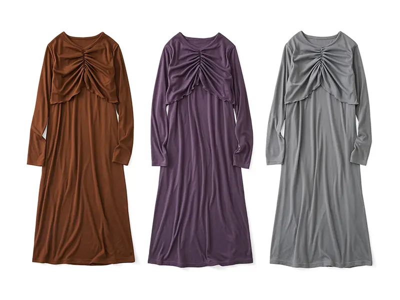 ユルセルフ ブラを着けたくない日の味方 一枚ですとんと着られるワンピースの会