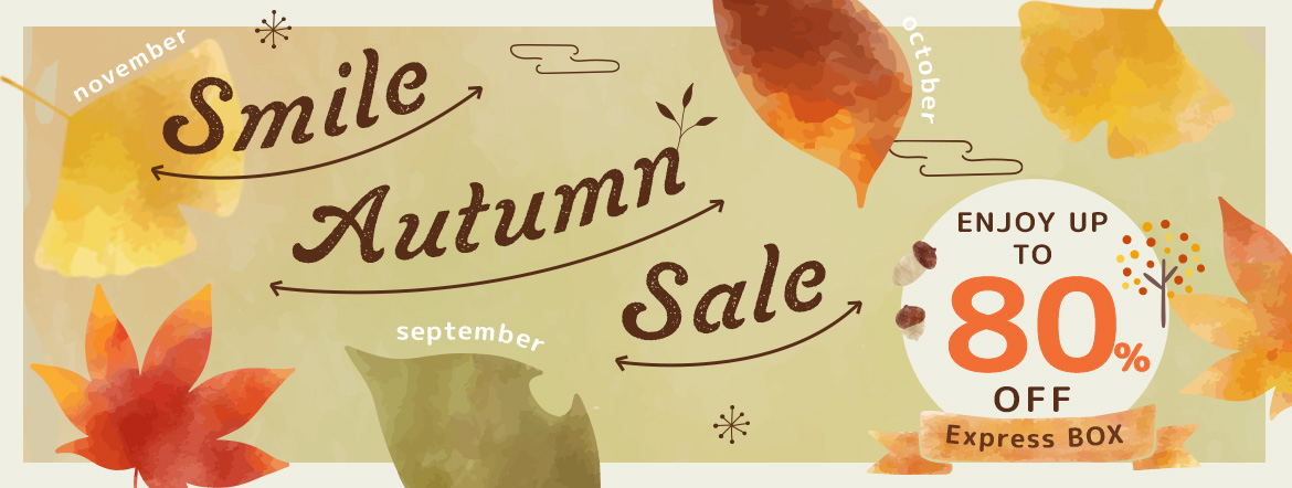 Smile Autumn SALE