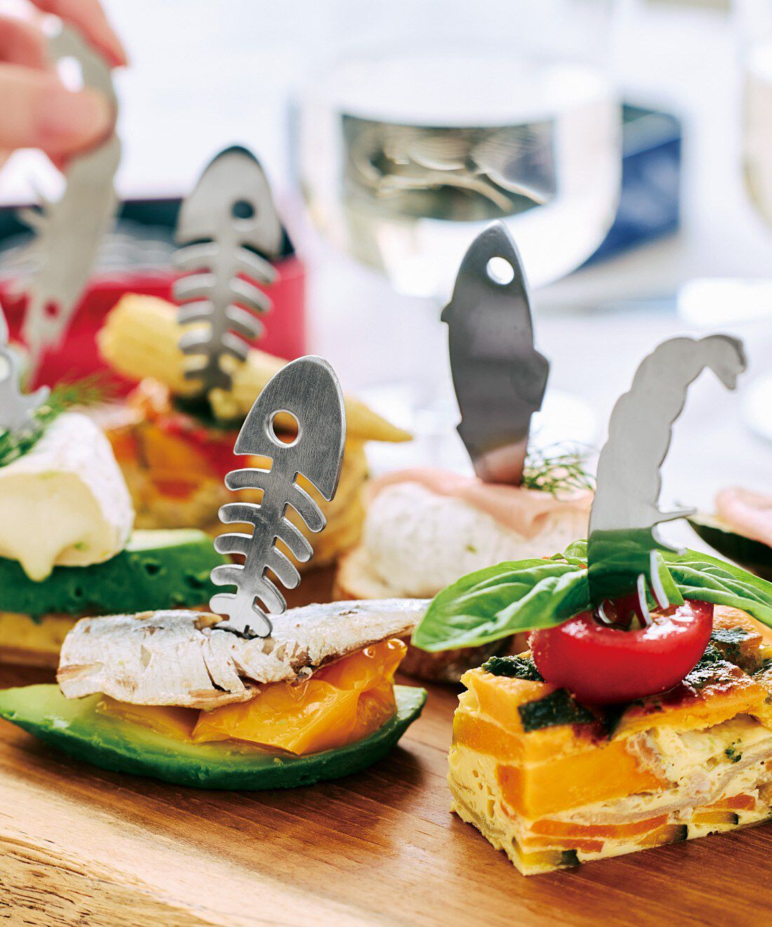 海の生きものフォークセット4