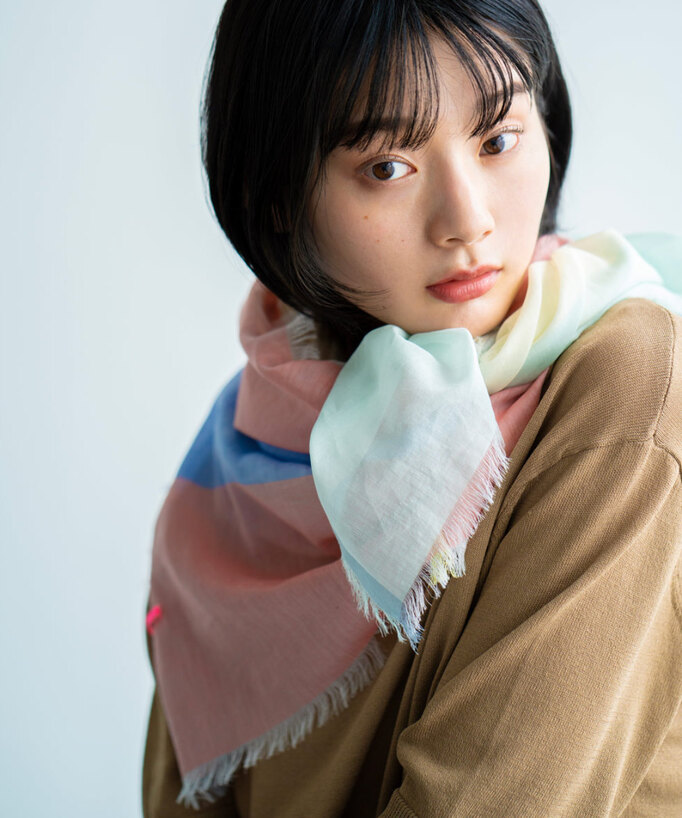 
播州ジャカード織のストール
