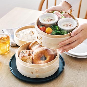 蒸すって簡単！ おいしさ引き出す 蒸し料理プログラム［3回予約プログラム］