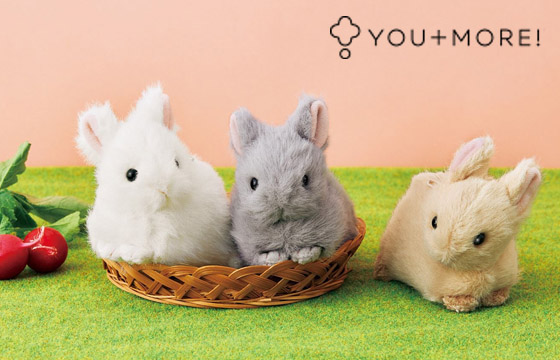 いっしょ買い：ほわほわ子うさぎポーチの会