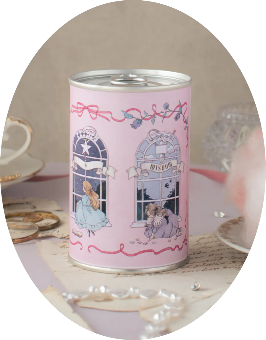 コットンキャンディ缶