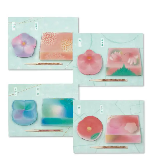ほんわり透ける 季節の和菓子ふせんの会