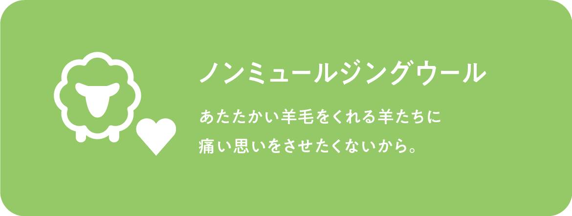ノンミュールジングウール