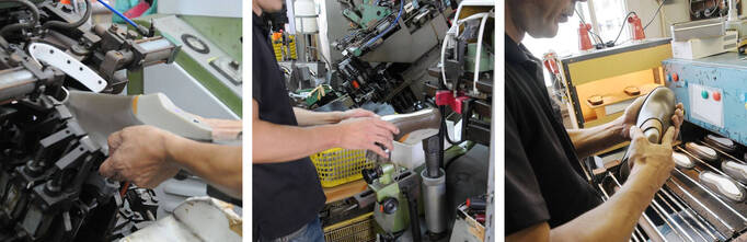 
職人の技と勘。
