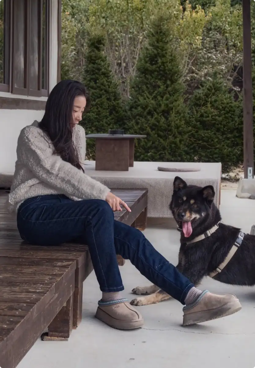 あったかすっきり裏ボアパンツ