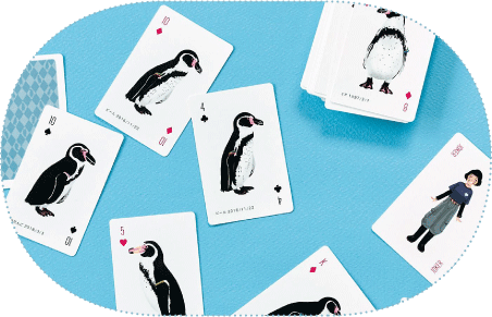 フンボルトペンギンのカードゲーム