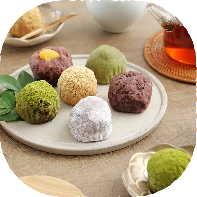 和菓子好きにはたまらない「玄楽おはぎ」6種セット