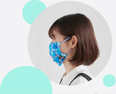 KAWAII COMPANY　メイクするよりカワイイダブルガーゼマスクの会