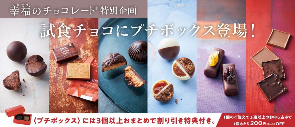 試食チョコレートセットプチ