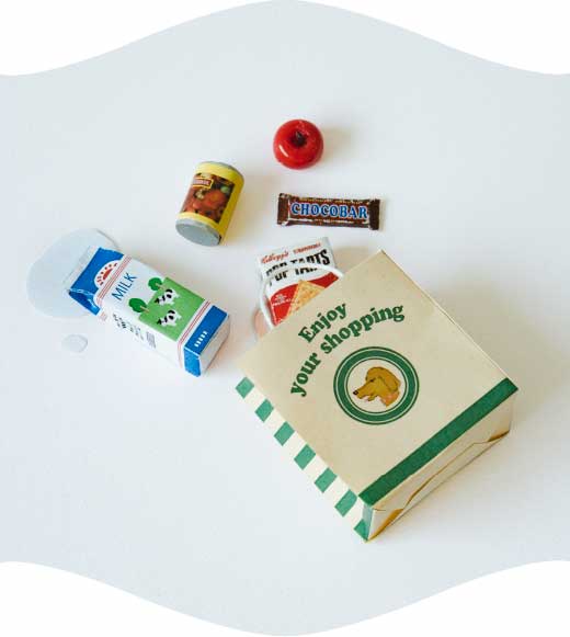 ペーパークラフトで作る　世界のかわいいパッケージミニチュアの会