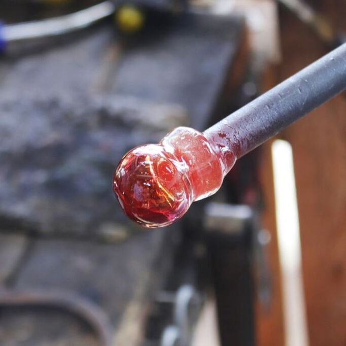 
宙吹き風鈴〈ラグーンブルー〉
