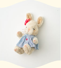 わたしだけのぬいぐるみを作ろう！  ちいさなウサギのキット