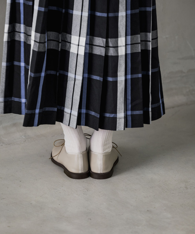 
念願のレザースニーカー、遂に完成！
