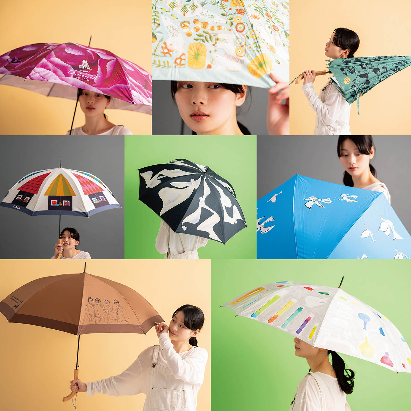 
雨晴兼用アートなアンブレラ。

