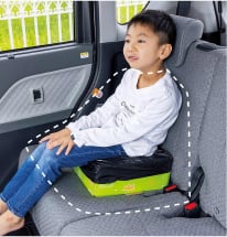 車の中で使える！　組み立てトイレとポンチョが付いた非常用簡易トイレ〈5回分セット〉