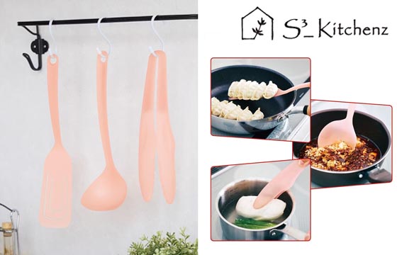 いっしょ買い：フロスト調キッチンツールの会