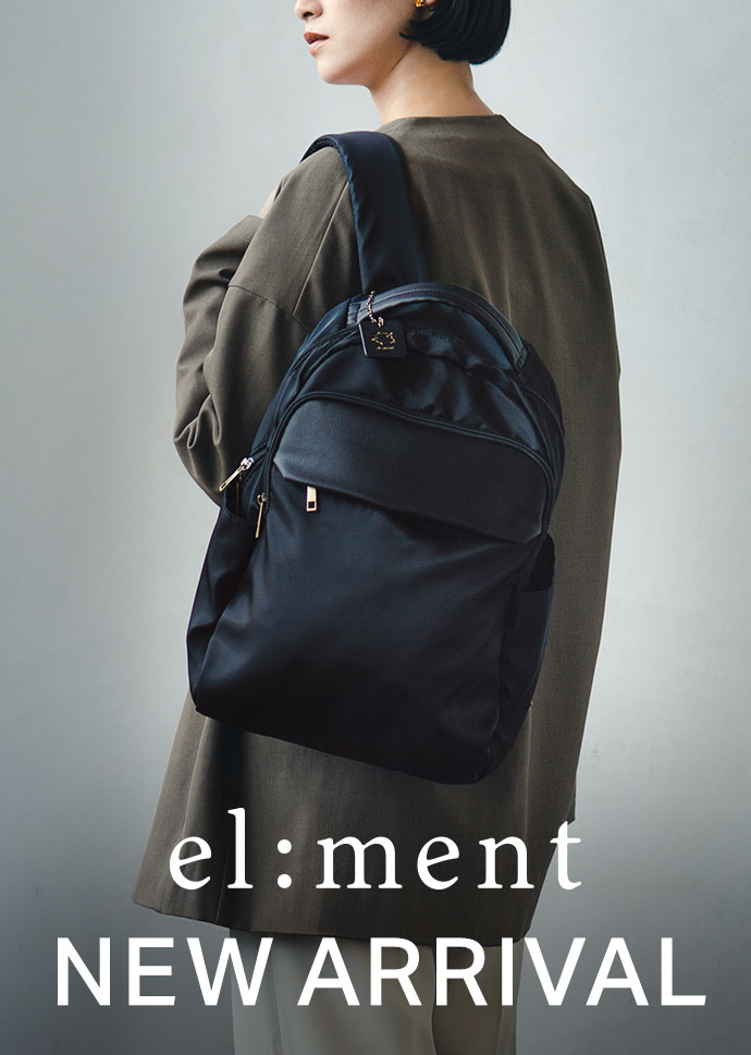 el：ment NEW ARRIVALS（新作アイテム）