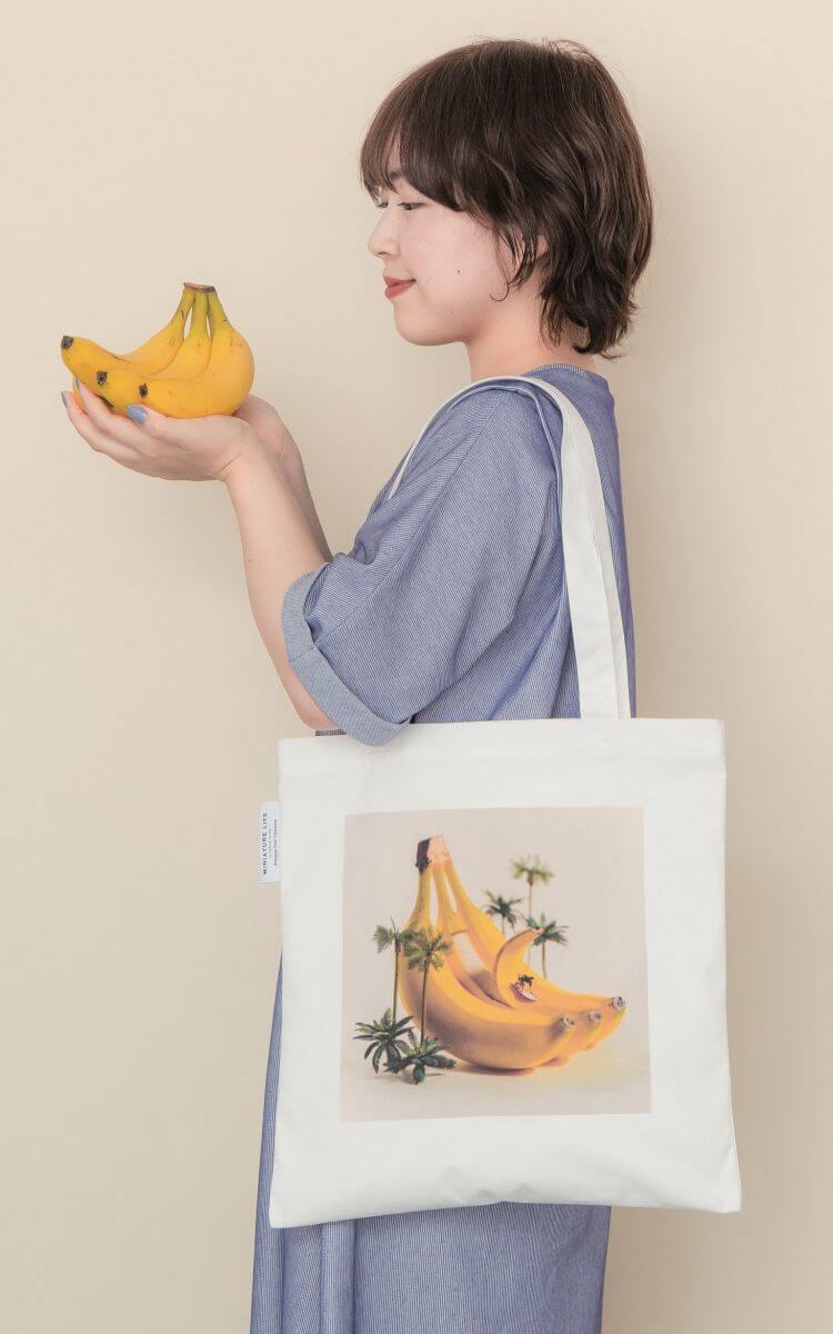 ミニチュアライフの田中さんと作った見立て作品とお散歩する大きめトートバッグの会