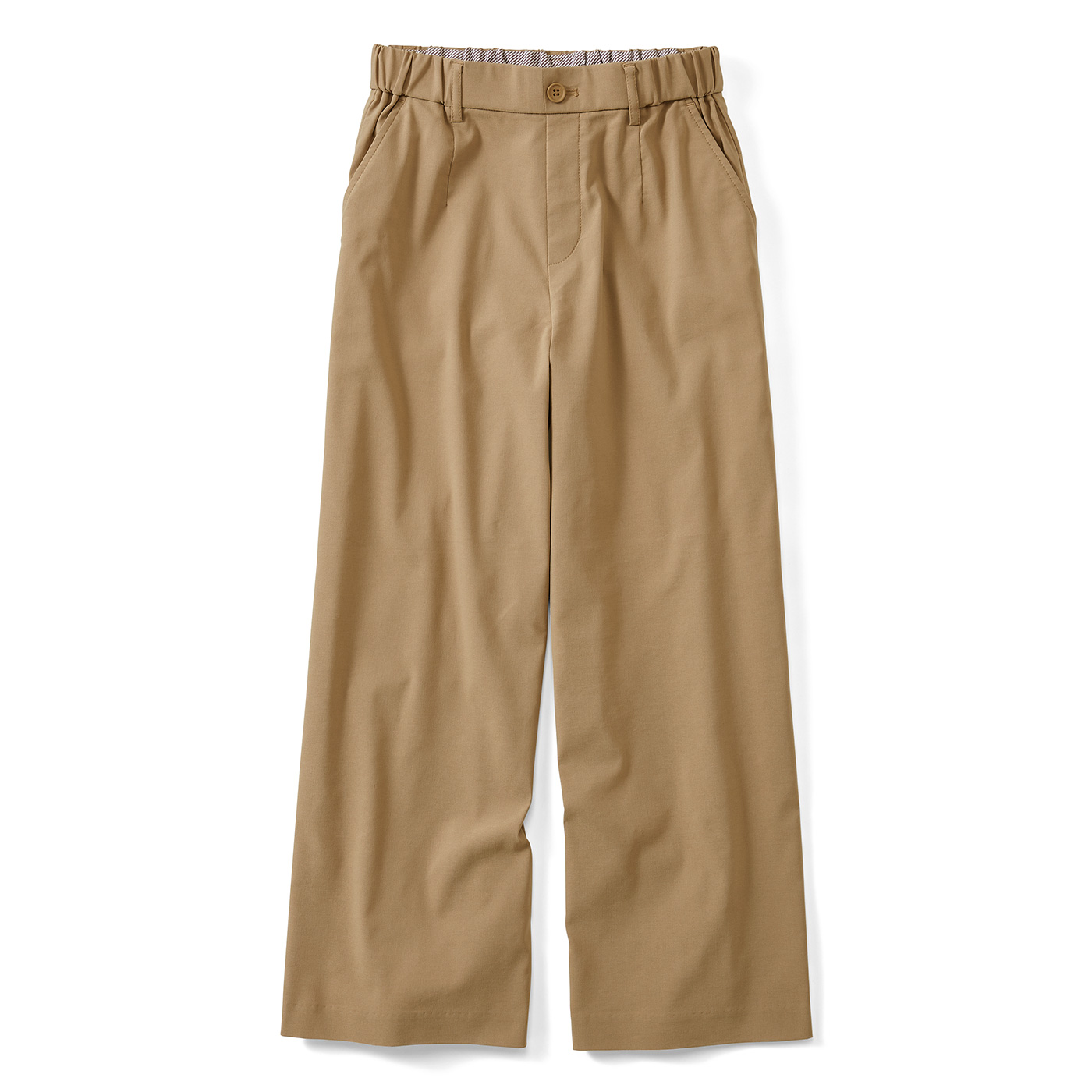 IEDIT|エアライト涼やかＰＴ麻混〈ベージュ〉ＩＥ