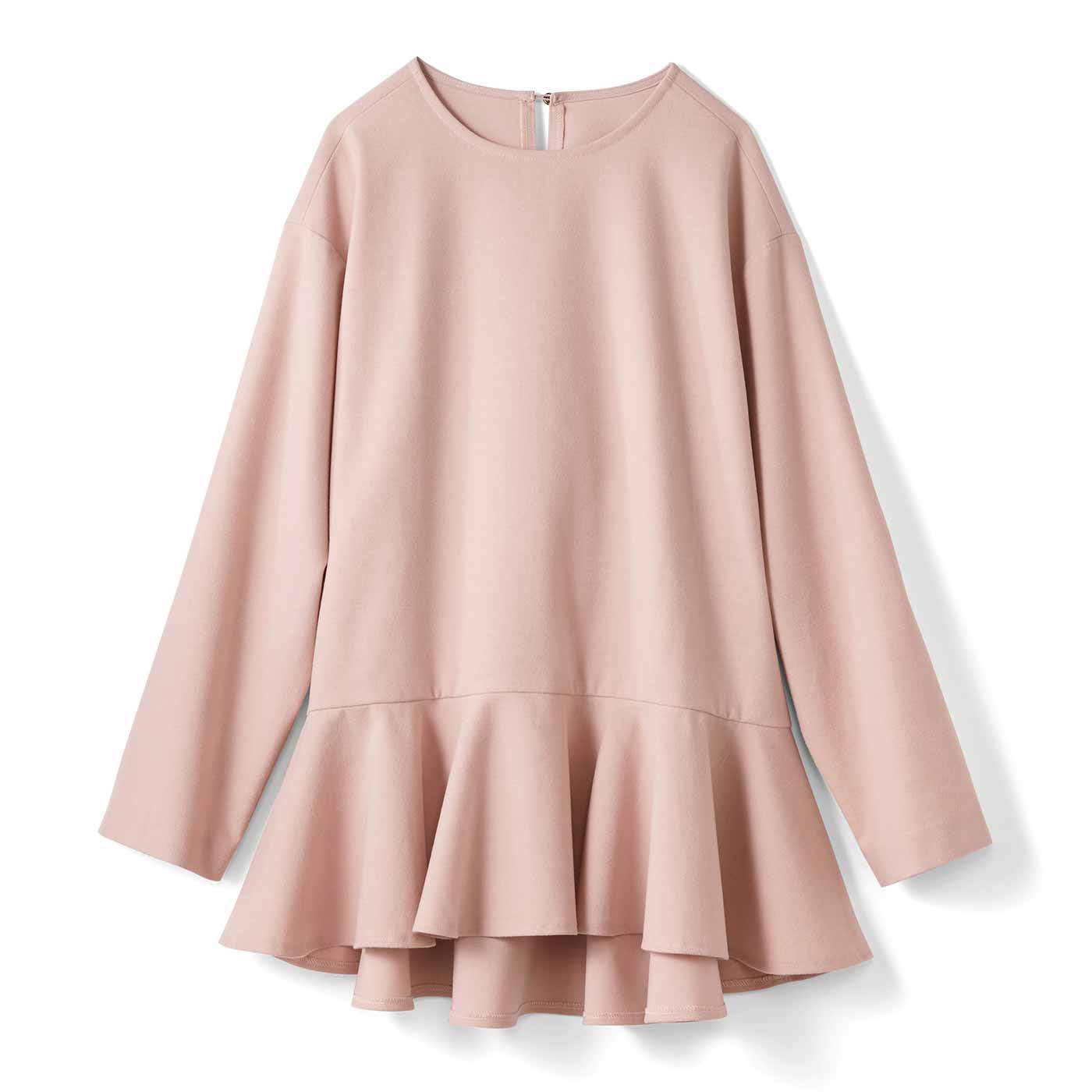 IEDIT|フレアーロングトップス〈パウダーピンク〉ＩＥ