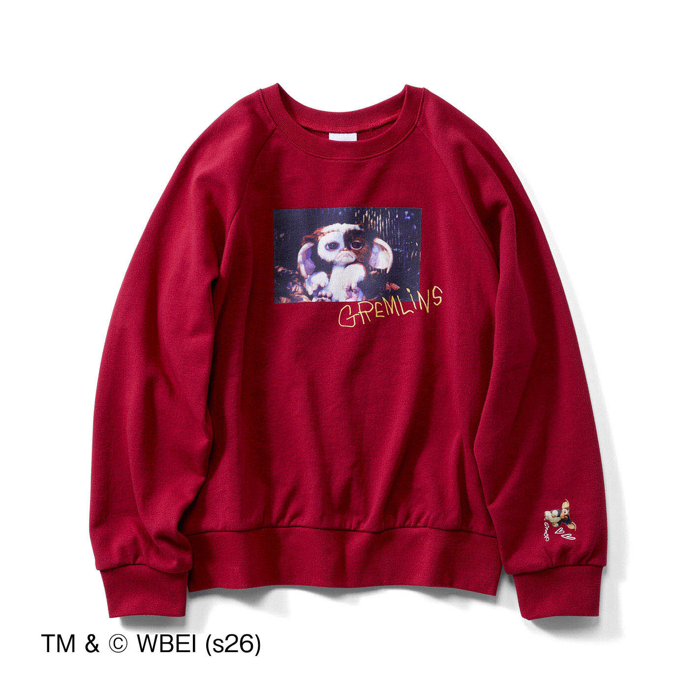 IEDIT|グレムリン／スウェット〈レッド〉ＩＥ