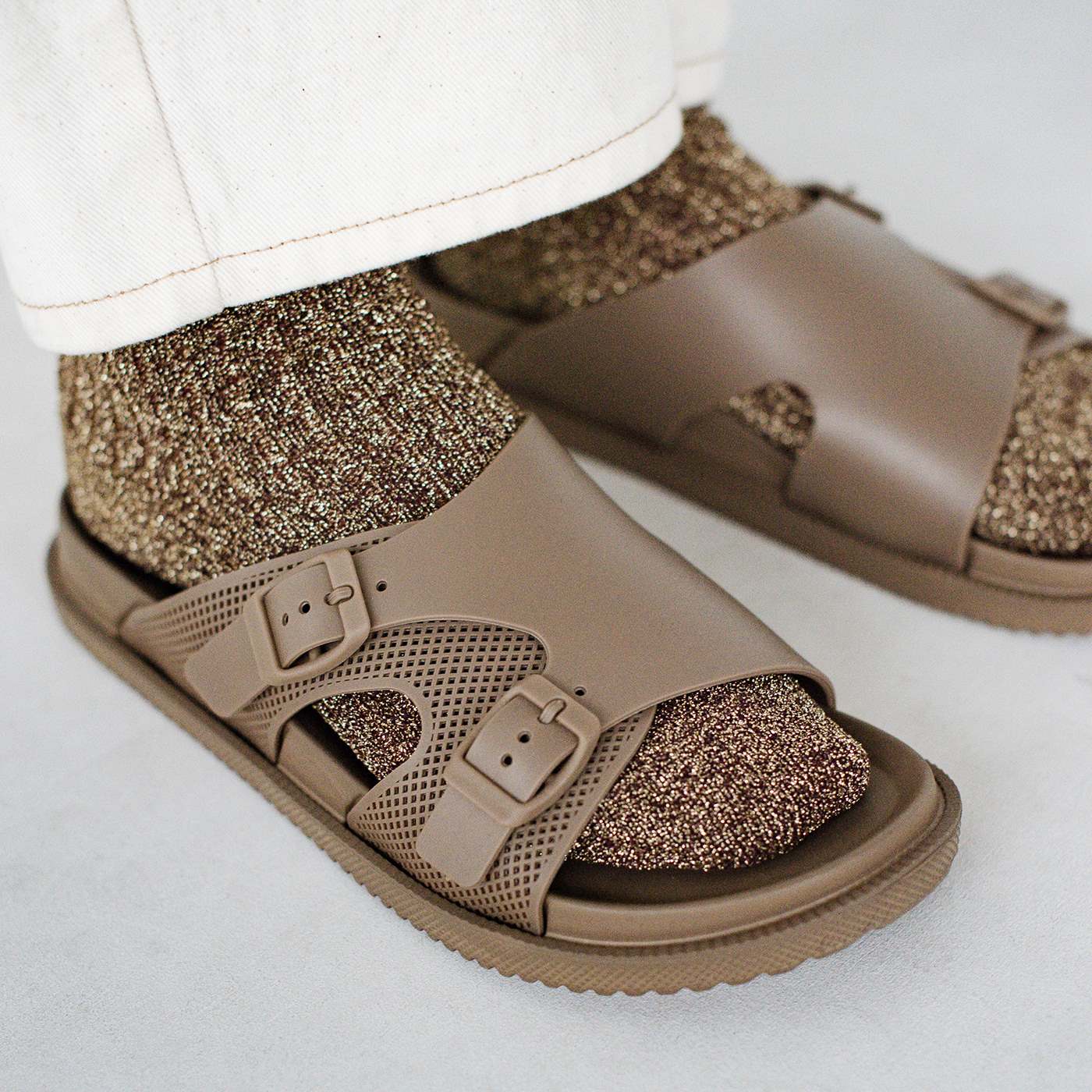 haco!|SUBLIME EVAER SANDALS〈ブラウン〉