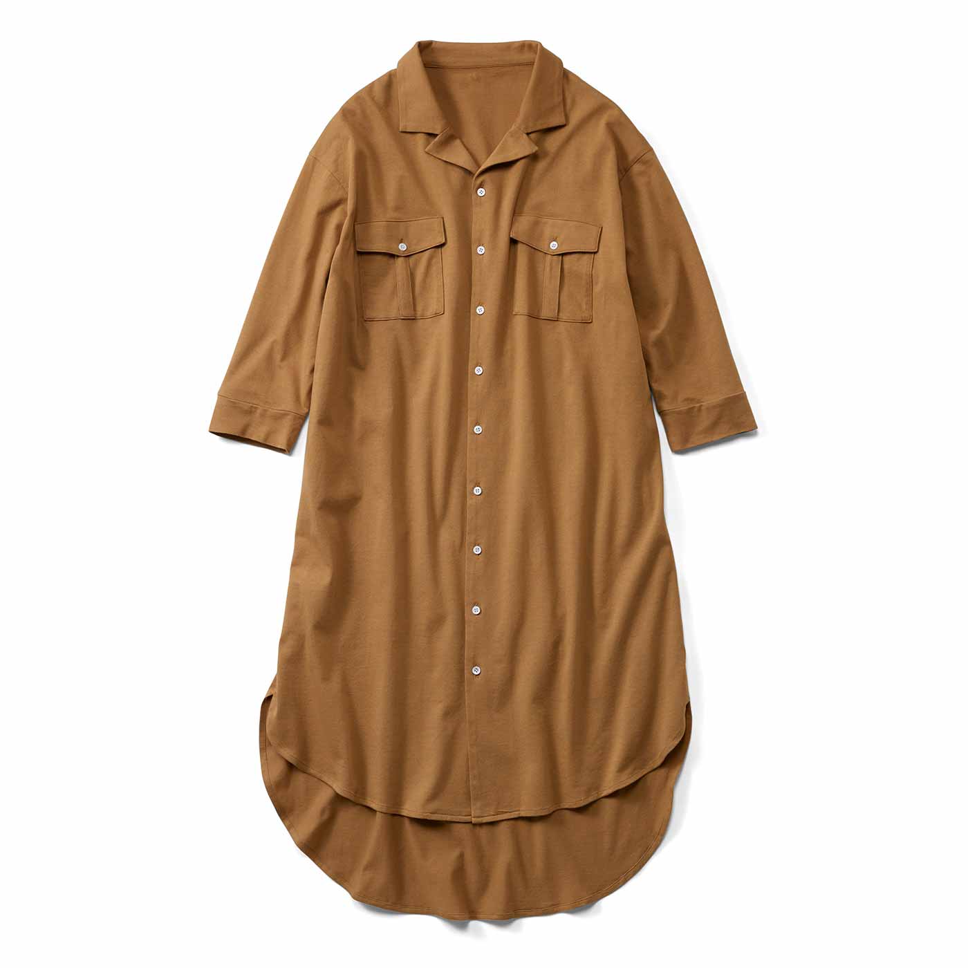 Live in  comfort|カットソーシャツワンピース〈ＹＥ〉リブイン