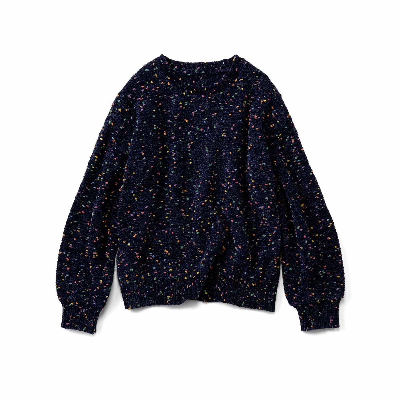 Live in  comfort|カラフルモールニットトップス〈ＮＶ〉リブイン