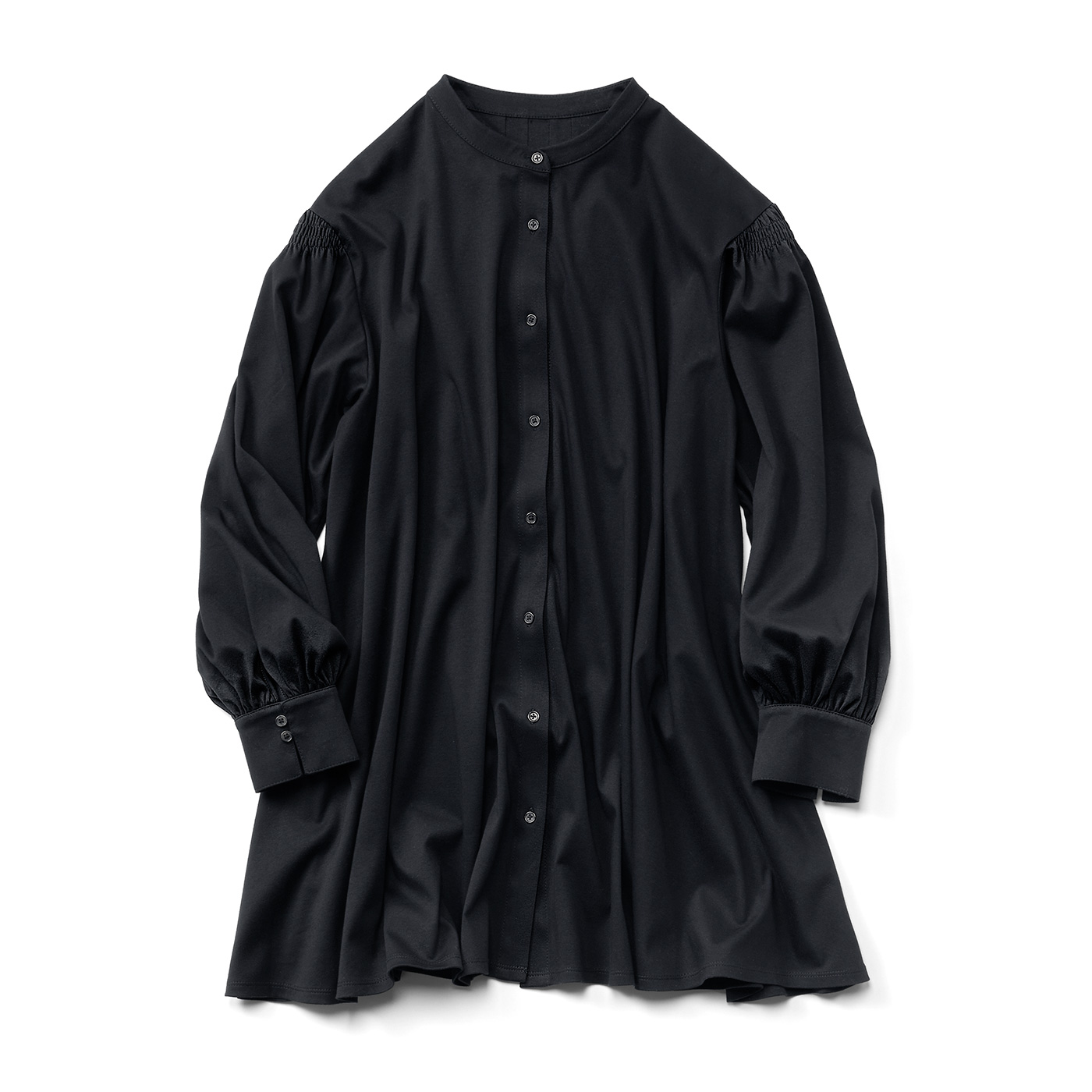 Live in  comfort|フレアーブラウソーチュニック〈ＢＫ〉リブイン