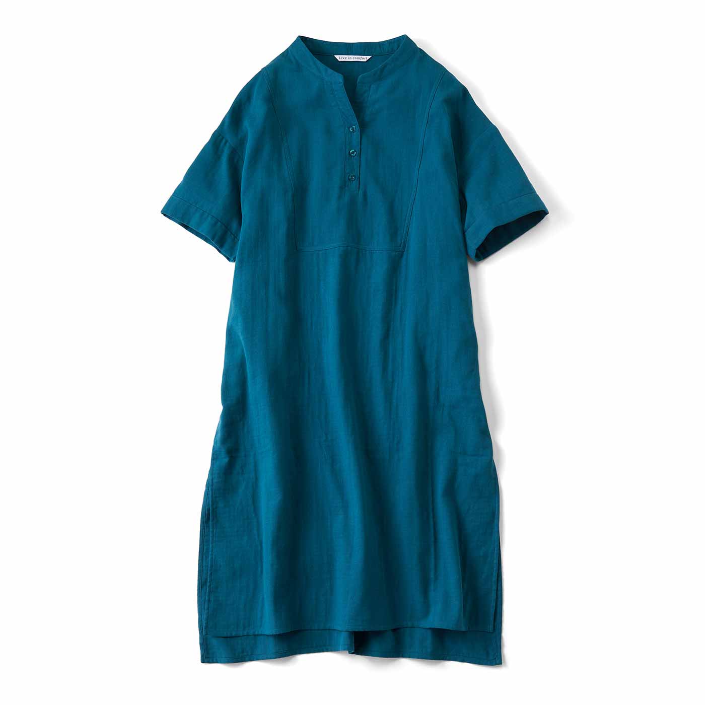 Live in comfort［リブインコンフォート］|着るほどにＷＧロングチュニック〈ＢＬ〉リブイン