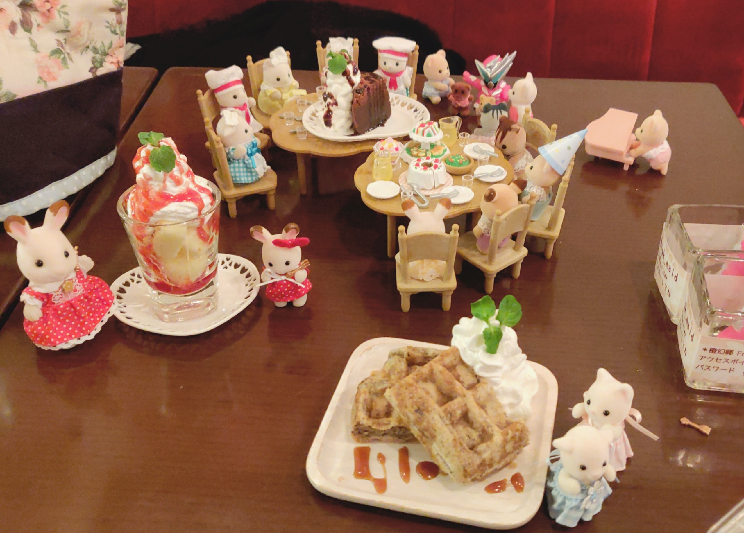 写真８ テーブルセットを使った写真