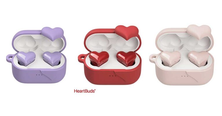 ついにキタ！！推し色ケース付きハートのイヤホン