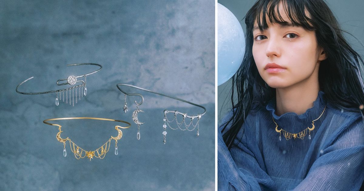 夜空を纏う魔女の首飾り。月と星のかがやきが織りなすチョーカーの物語