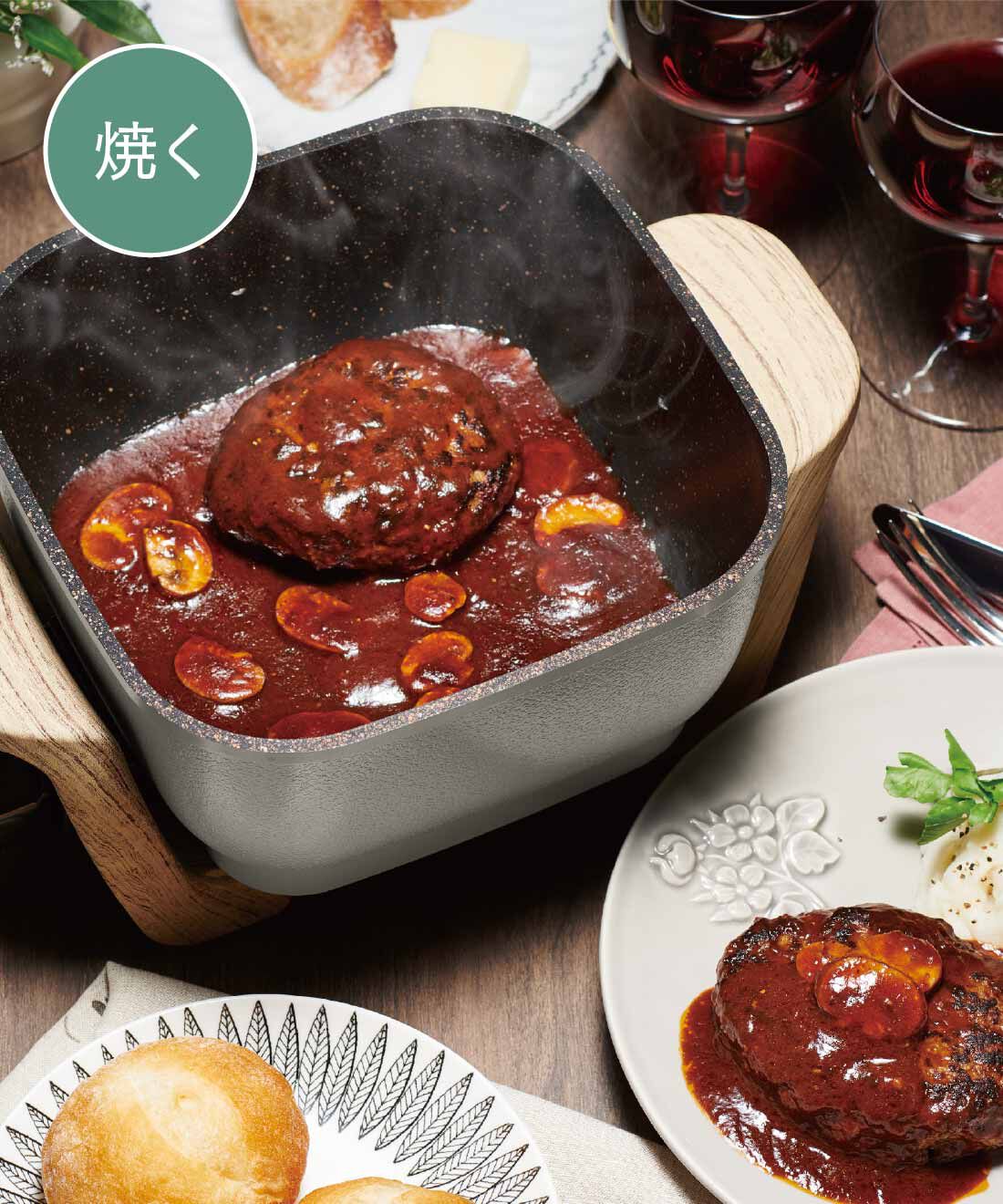 Toffy 火を使わずに６役！コンパクトマルチ電気鍋