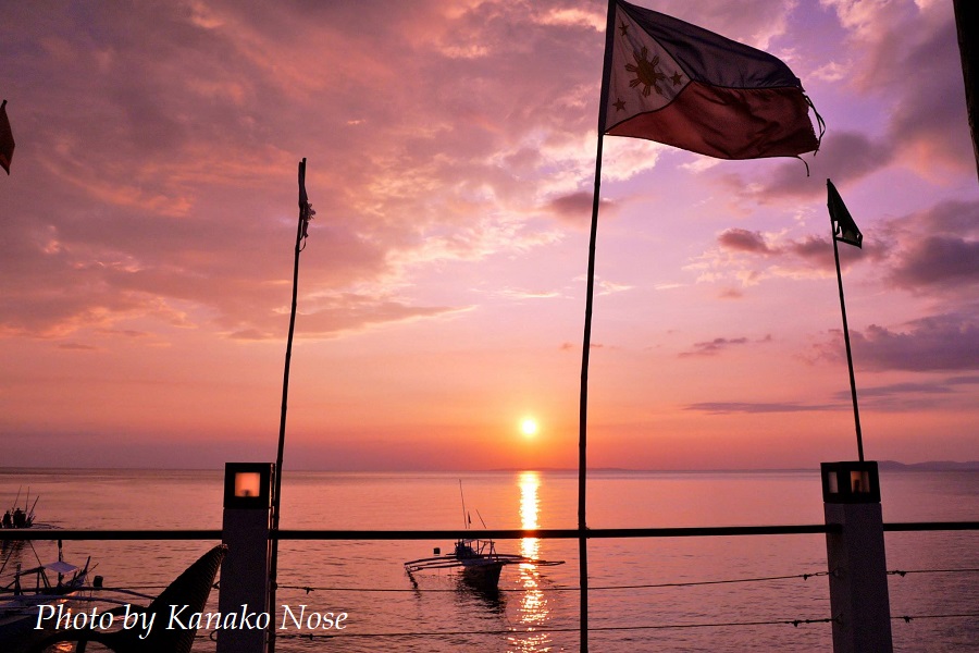 海には夕焼けがよく似合う 海とかもめ部