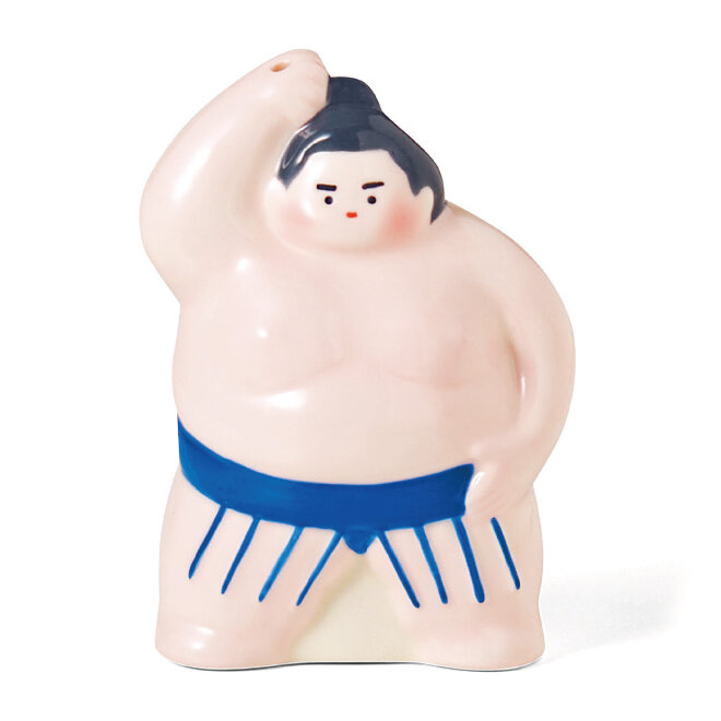 塩まきを再現できる力士の調味料ケース You More フェリシモ 塩まきを再現できる力士の調味料ケース You More フェリシモ